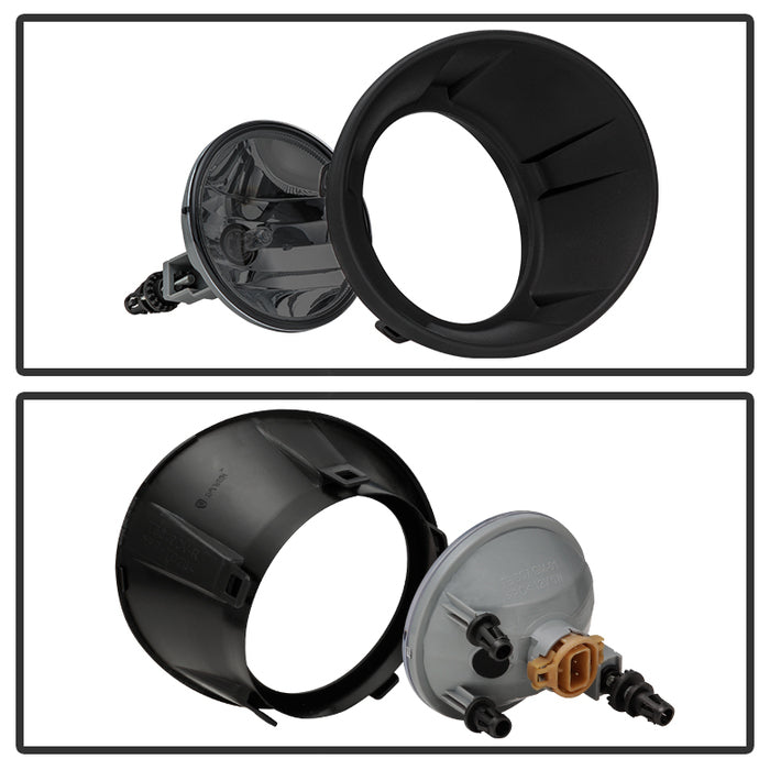 SPYDER xTune Chevy Camaro 2010-2013 OEM Fog Light W/Switch - Smoked FL-CCAM10-V6-SM 5082435