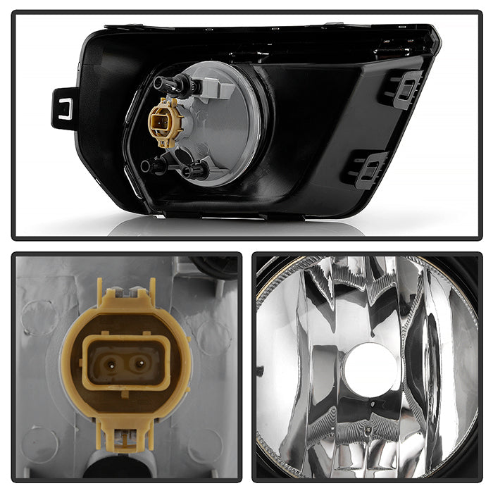 SPYDER 21-22 Chevy Colorado OEM Style Fog Lights w/ Switch - Clear (FL-CCOL2021-C) 9050954