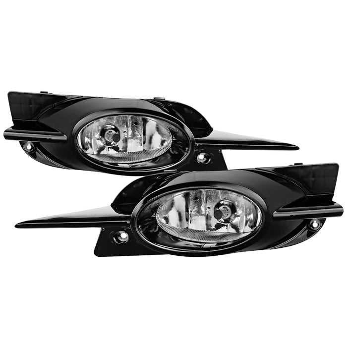 FR SPORT Spyder Honda Civic 09-11 2Dr OEM Fog Lights W/Switch- Clear FL-CL-HC09-2D-C 5038333 -...