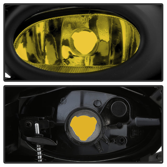Spyder Honda Civic 09-11 4Dr OEM Fog Lights W/Switch- Yellow FL-CL-HC09-4D-Y 5020703