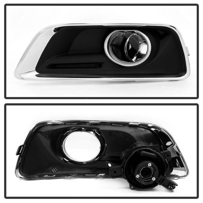 Spyder Chevy Malibu 2012-2015 OEM Fog Light W/Universal Switch- Clear FL-CMA2012-C 5080271