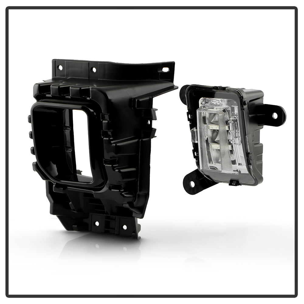 SPYDER 2024+ Chevy Silverado 2500HD/3500HD OEM Style Full LED Fog Light w/Universal Switch 9054013