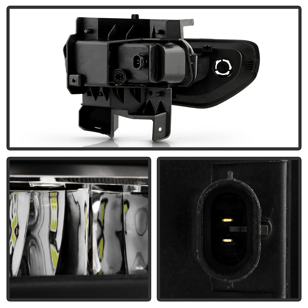 SPYDER 21-23 Dodge Ram 1500 TRX OEM Style LED Fog Lights w/ Switch (FL-DRTRX21-LED-C) 9054037