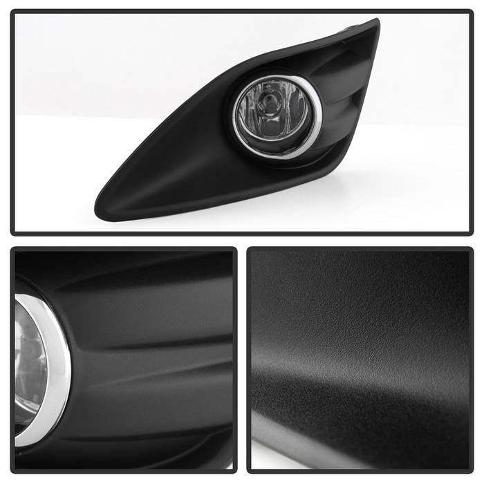 Spyder Ford C-Max 2013-2015 OEM Fog Light W/Universal Switch- Clear FL-FCMAX2013-C 5080332