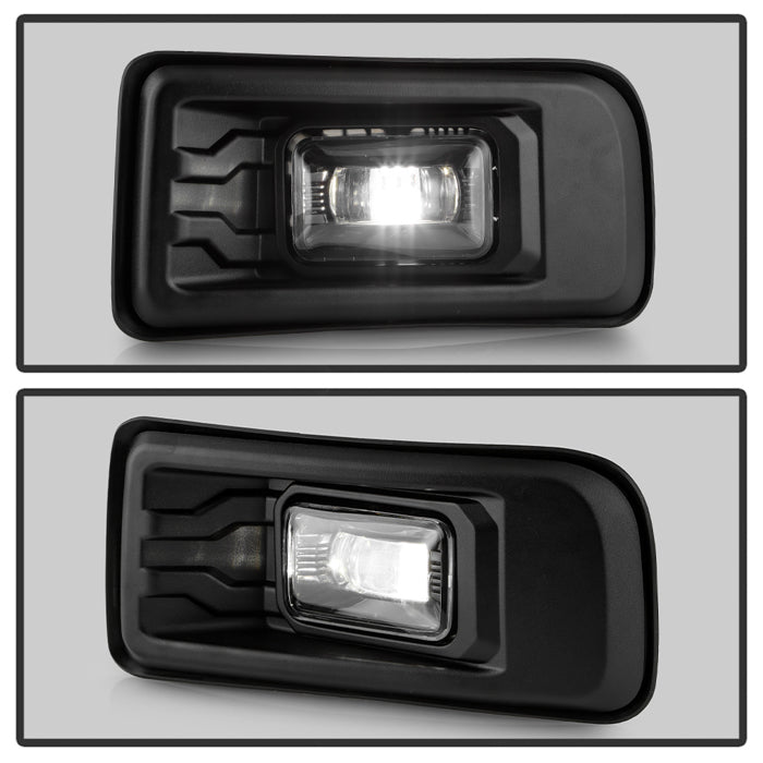 SPYDER Ford Maverick 22-25 OEM Style Full Led Fog Lights W/ Switch- Set 9055485