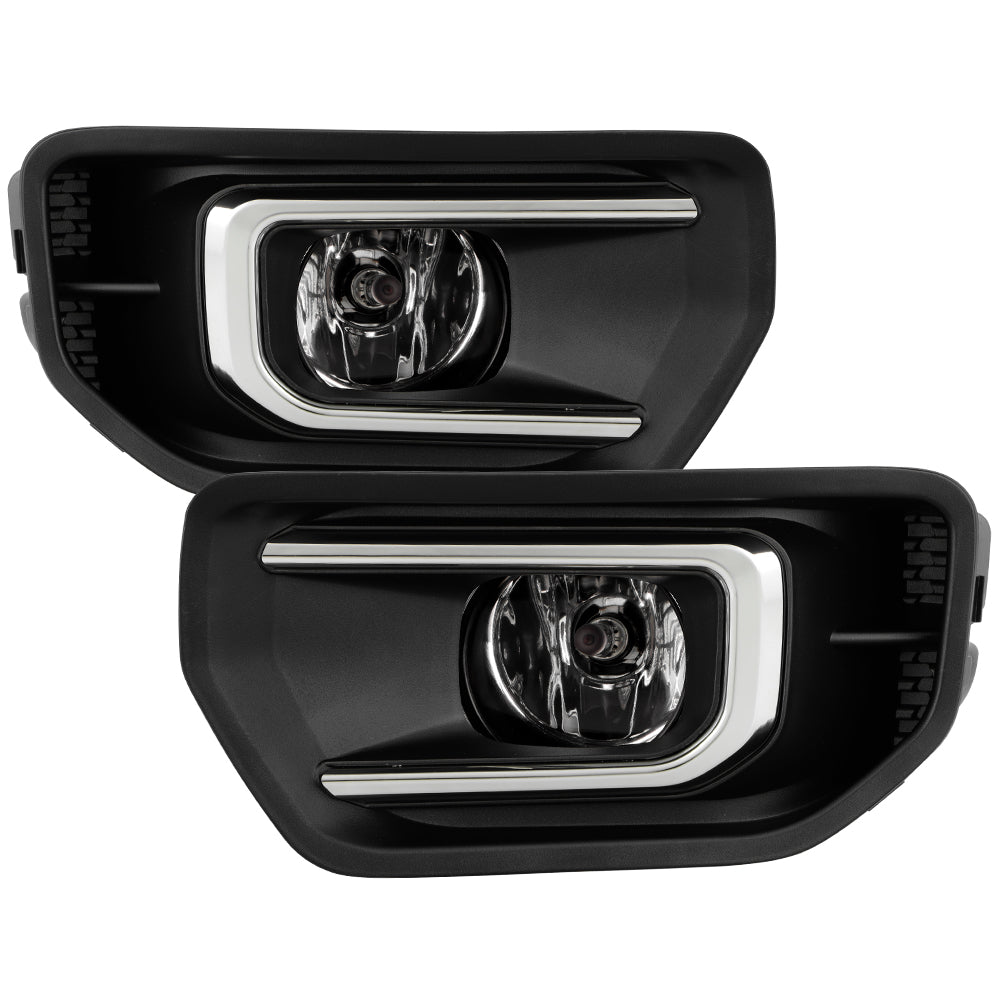 SPYDER 24-26 Ford Ranger OEM Fog Lights w/Switch - Clear (FL-FR24-C) 9054075