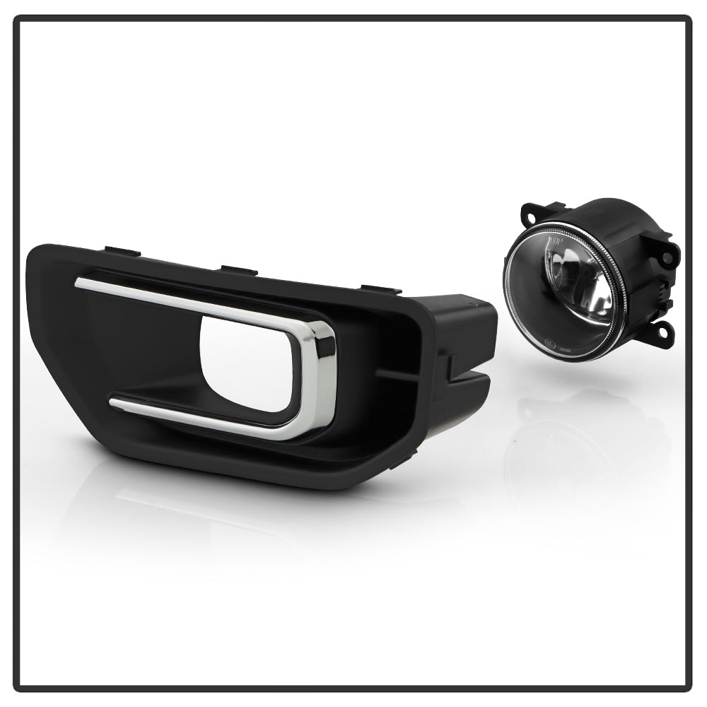 SPYDER 24-26 Ford Ranger OEM Fog Lights w/Switch - Clear (FL-FR24-C) 9054075