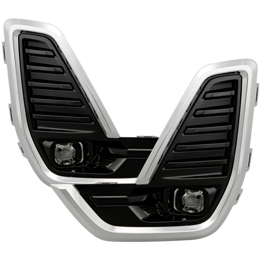 SPYDER 20-23 GMC Acadia OEM LED Fog Light w/ Switch - Clear (FL-GAC2020-LED-C) 9054136