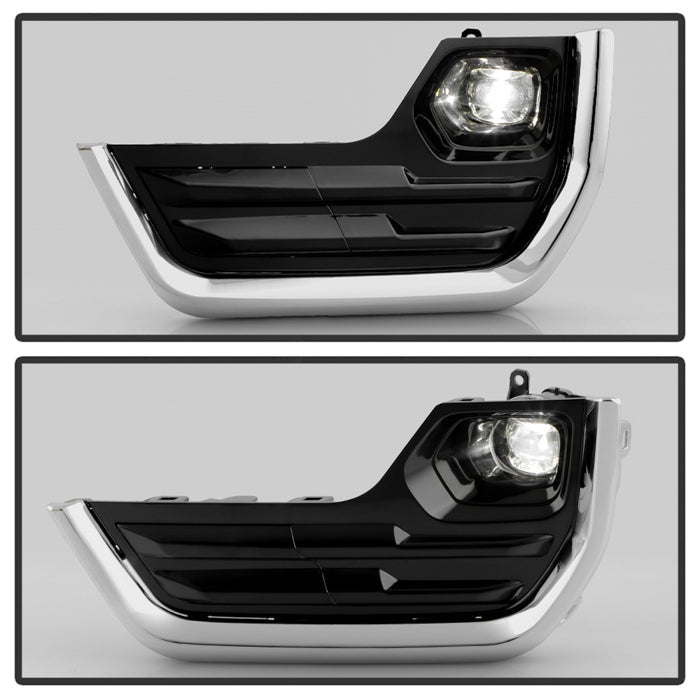 SPYDER 22-24 GMC Terrain OEM LED Fog Lights w/Switch - Clear (FL-GTE18-C) 9054181