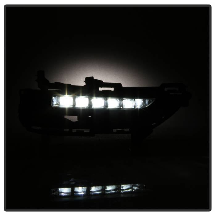 Spyder Honda Accord Coupe 2016-2017 OEM LED Fog Lights W/Switch- Clear FL-HA2016-2D-LED-C 5083043