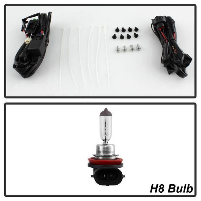 Spyder 17-18 Nissan Rogue (Will Not Fit Sport Models) OEM Fog Lights w/Switch - Clear (FL-NR2017-C) 5084927