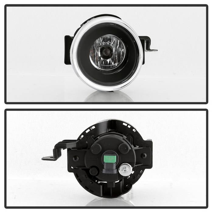 Spyder 17-18 Nissan Rogue (Sport Models ONLY) OEM Fog Lights w/Switch - Clear (FL-NR2017-SP-C) 5084934