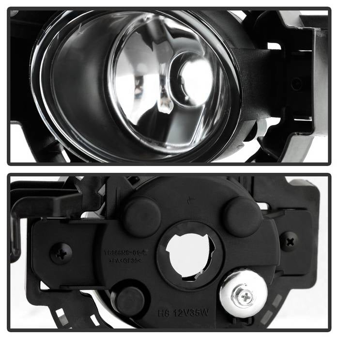 Spyder 17-18 Nissan Rogue (Sport Models ONLY) OEM Fog Lights w/Switch - Clear (FL-NR2017-SP-C) 5084934