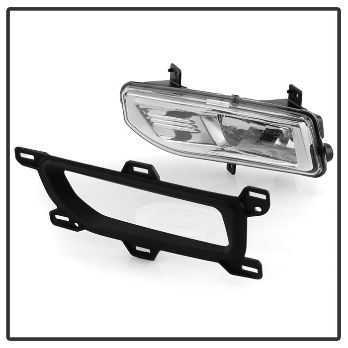 SPYDER 20-22 Nissan Titan OEM Fog Light w/ Switch - Clear (FL-NT20-C) 9051326
