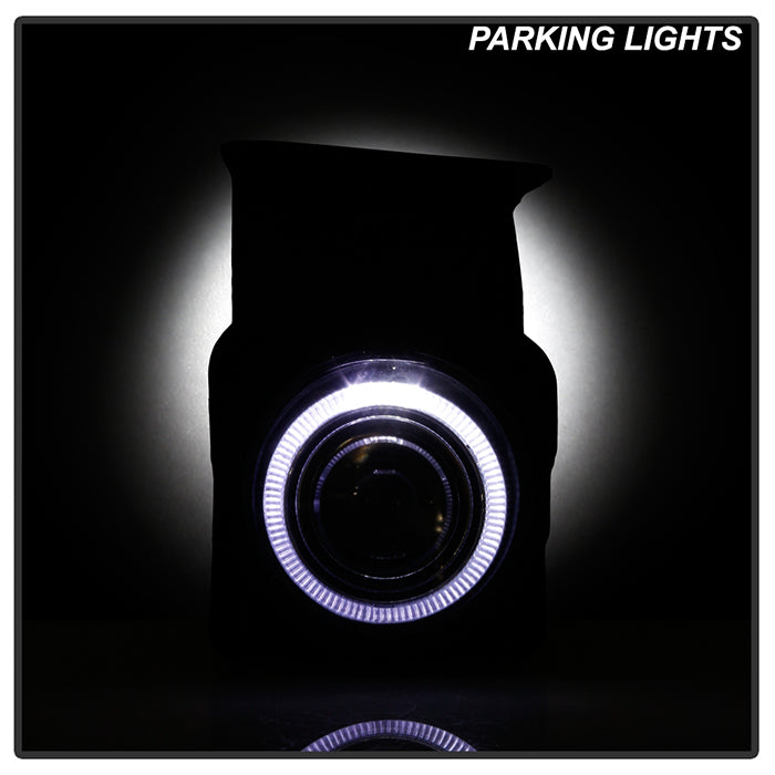FR SPORT Spyder GMC Sierra 1500 03-06/1500HD 03-06 Halo Projector Fog Lights w/swch Smke...