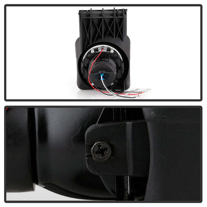 FR SPORT Spyder GMC Sierra 1500 03-06/Sierra 1500HD 03-06 Halo Projector Fog Lights w/swch Clear...
