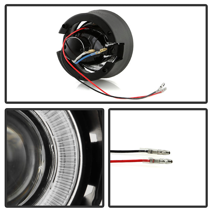 FR SPORT Spyder Jeep Grand Cherokee 05-09 Halo Projector Fog Lights w/swch w/swch Clear...