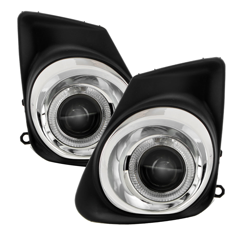 FR SPORT Spyder Toyota Corolla 11-13 Halo Projector Fog Lights w/Switch Clear FL-P-TCO2011-HL...