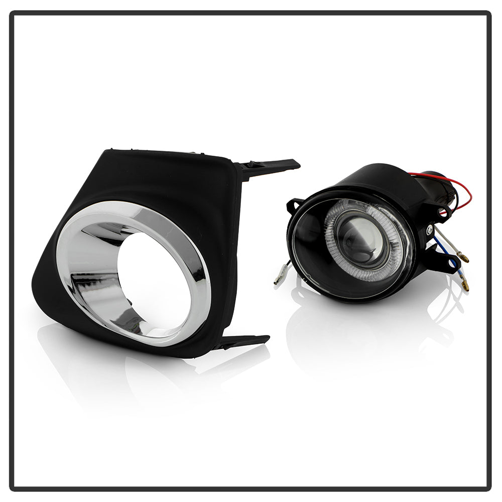 FR SPORT Spyder Toyota Corolla 11-13 Halo Projector Fog Lights w/Switch Clear FL-P-TCO2011-HL...