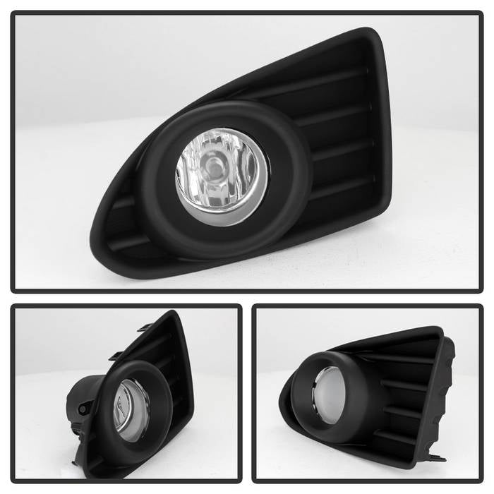 Spyder Scion IQ 2012-2013 OEM Fog Light w/Switch- Clear FL-SIQ12-C 5077868