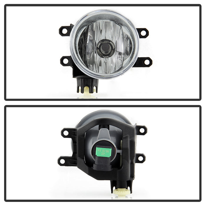 Spyder 19-21 Toyota RAV4 OEM Style Fog Light w/ OEM Switch - Clear FL-TRAV419-C 5087126
