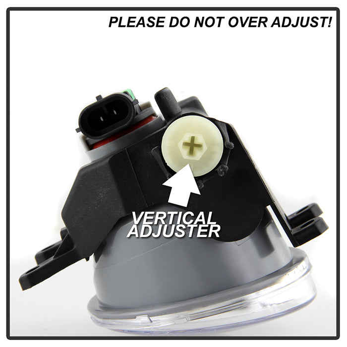 Spyder 19-21 Toyota RAV4 OEM Style Fog Light w/ OEM Switch - Clear FL-TRAV419-C 5087126