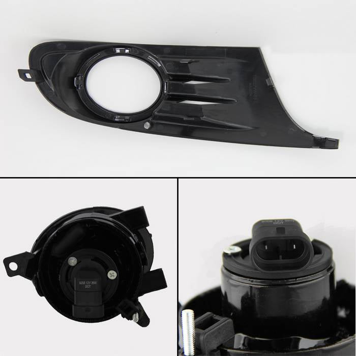 Spyder Volkswagen Golf TDI TSI OEM Style Fog Lights w/Switch Smoked FL-VG2010-SM 5076199