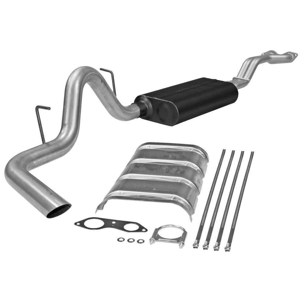 Exhaust Cat Back 97 4 Dr - 17166
