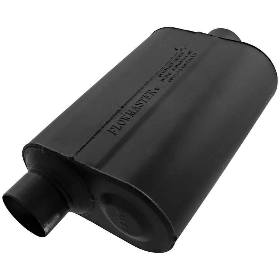Muffler 2.5IN Inlet/Outlet Bla - 952546