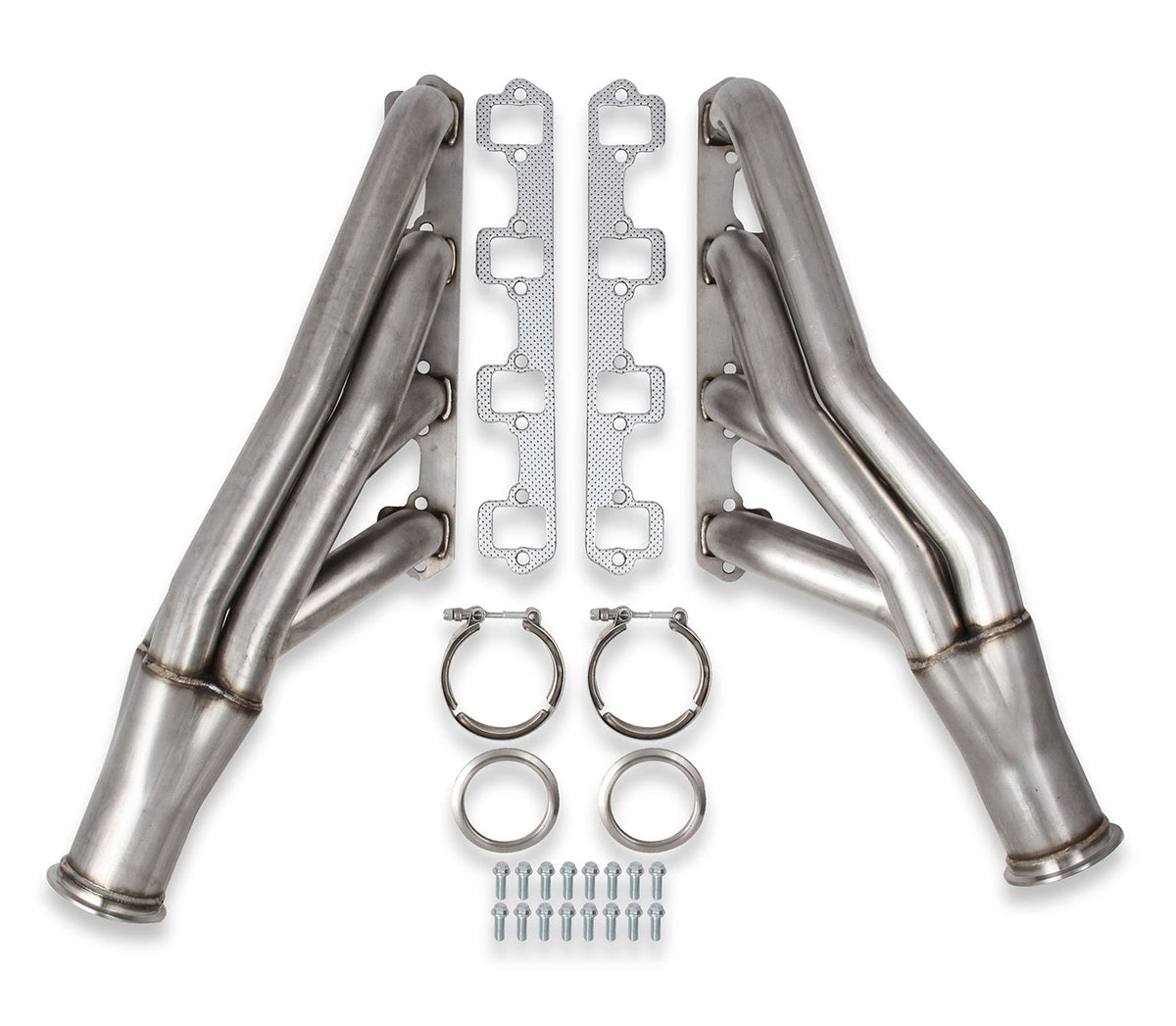 Headers Shorty Stainless Ford Small Block Pair - 12164FLT