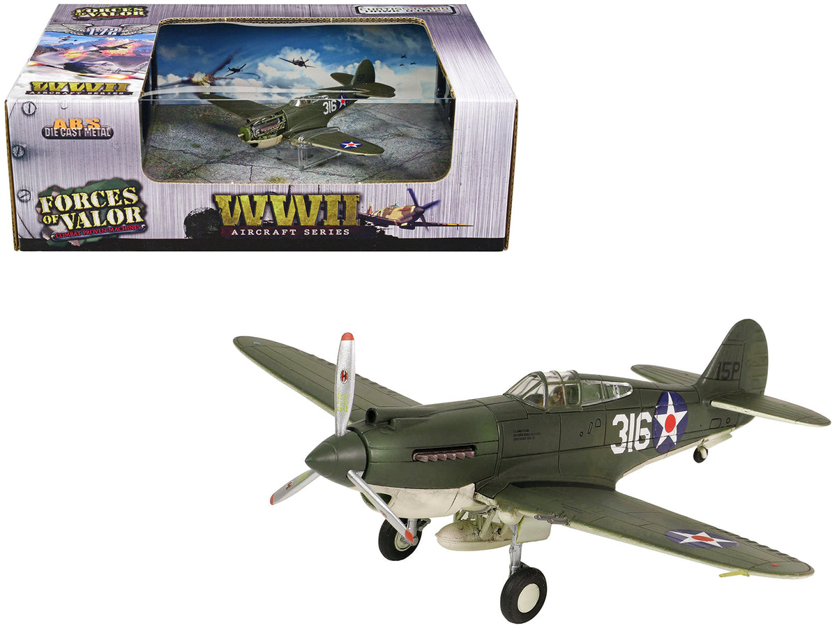 Rapid Vehicles Curtiss P-40B HAWK 81A-2 (P-8127) Aircraft Fighter "47th Pursuit Squadron (15th...
