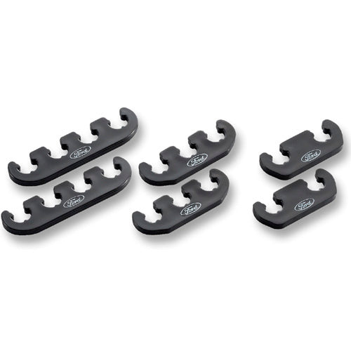 Spark Plug Wire Dividers 6pk Black Plastic - 302641