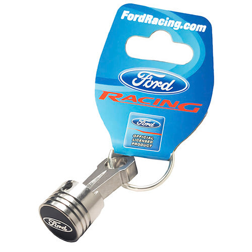 Piston Key Chain - Alm w/Ford Oval Logo - 302700