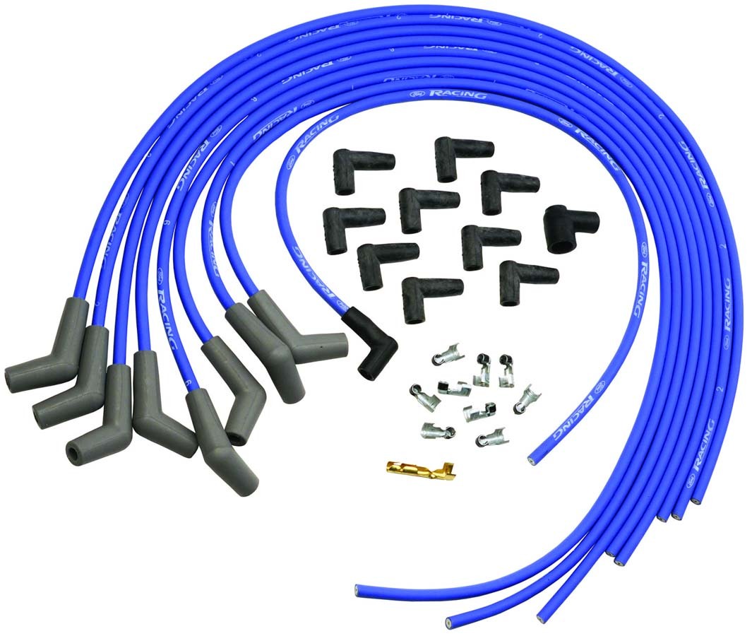 9mm Ign Wire Set-Blue - M12259C302
