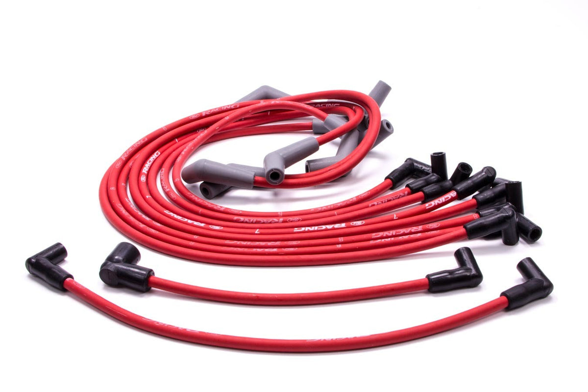 9mm Ign Wire Set-Red - M12259R460