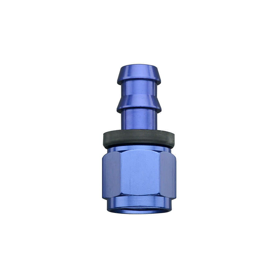 8an x 3/8 Push-Lite Hose End - Straight - 200107