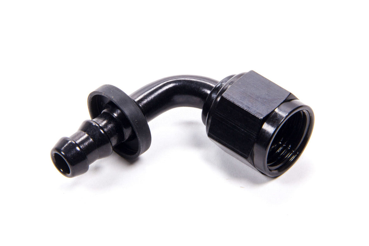 Hose Conversion Fitting #8 90deg to #6 Hose - 209108BL