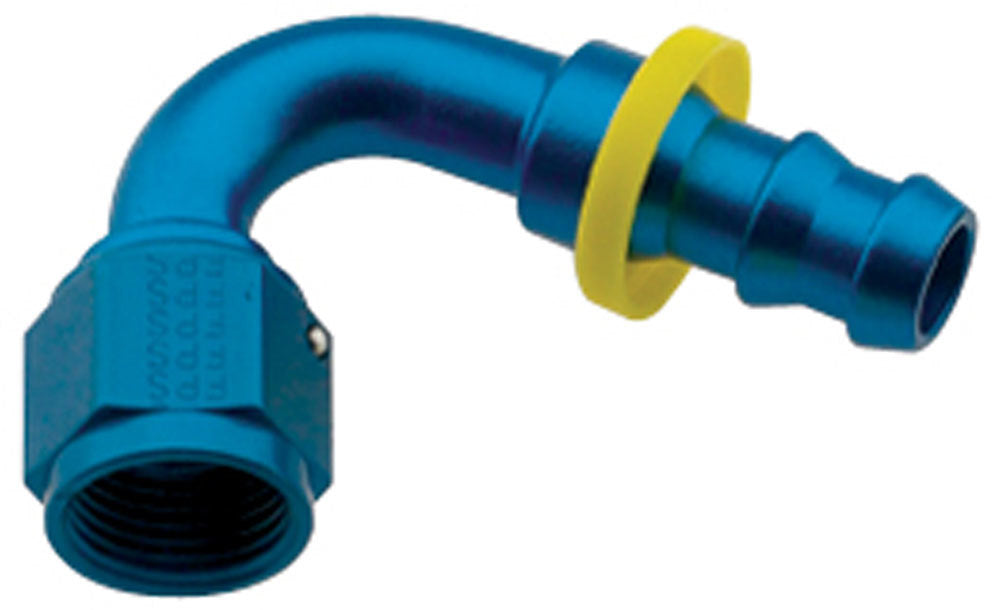 Hose Fitting #8 120 Deg Push Lock - 212008