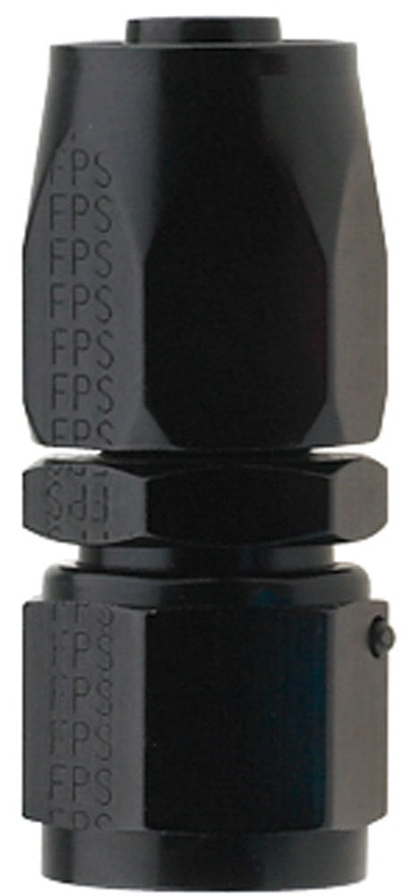 Hose Fitting #6 Straight Pro-Flow Black - 220106BL