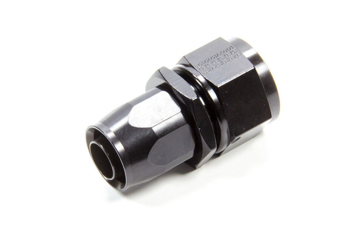 Hose Fitting #16 Str. to #12 Hose Black - 220115BL