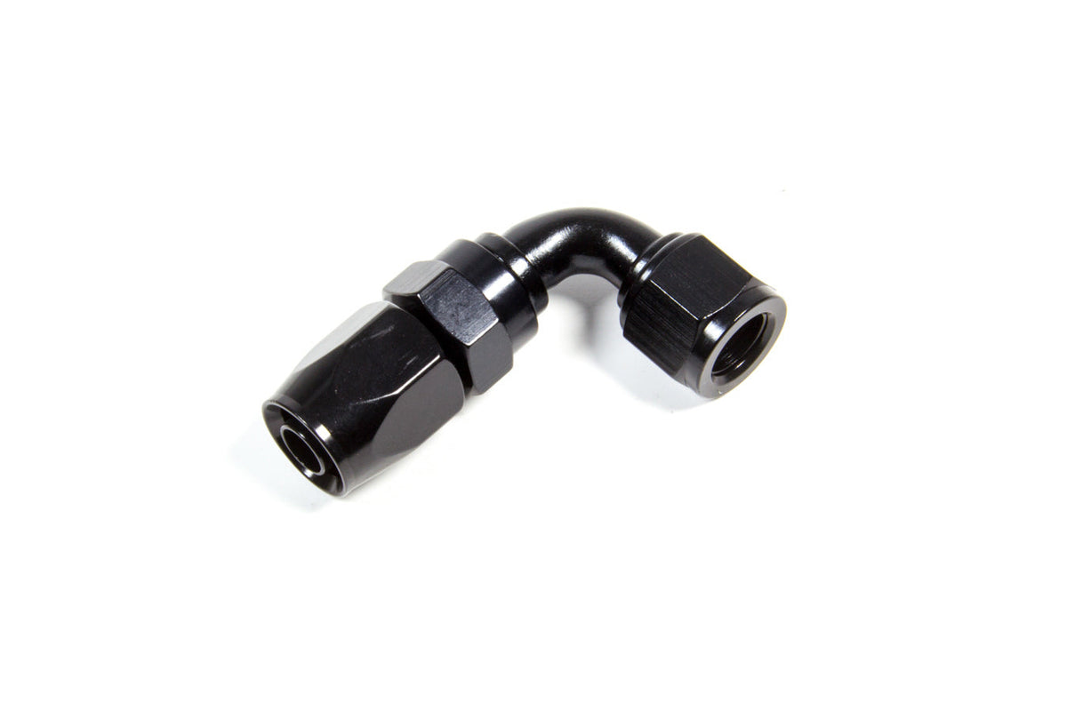 Hose Fitting #6 90 Deg. to #8 Hose Black - 229005BL