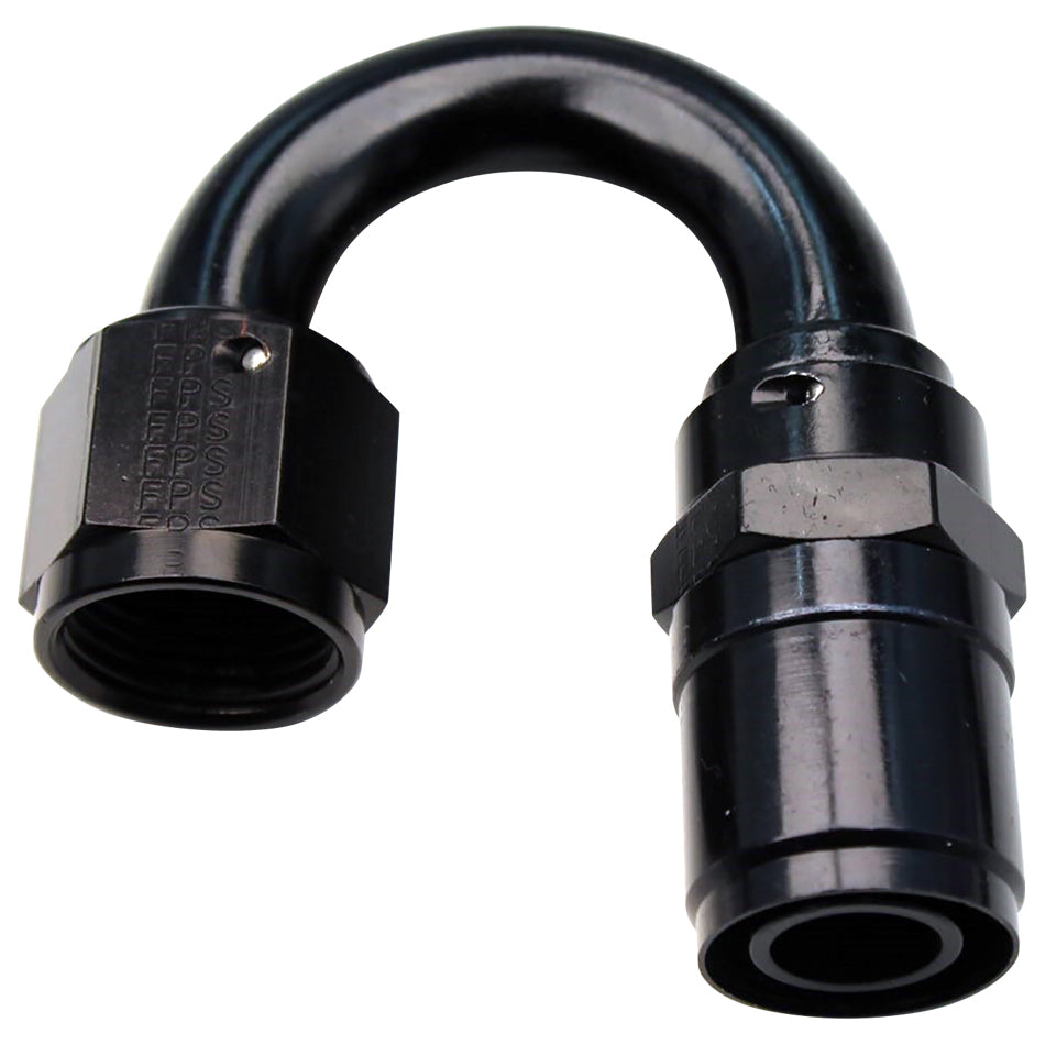 #16 Race-Rite Crimp-On Hose End 180-Degree - 2618016