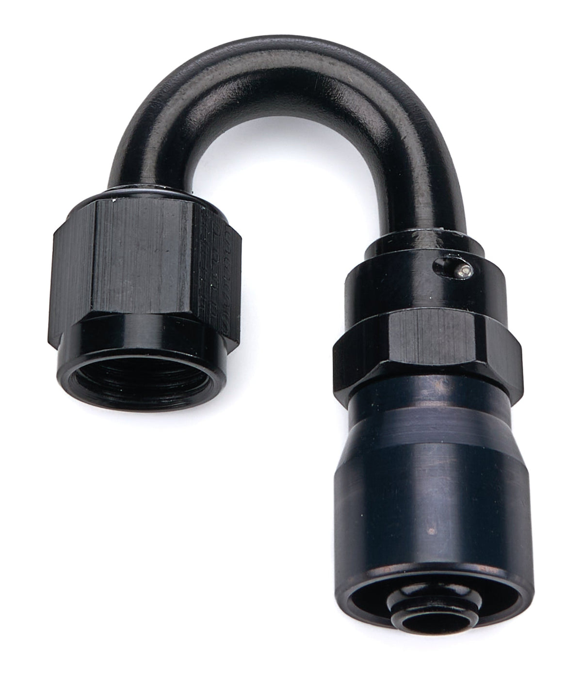 #6 180-Deg Crimp Hose Fitting - 3118006