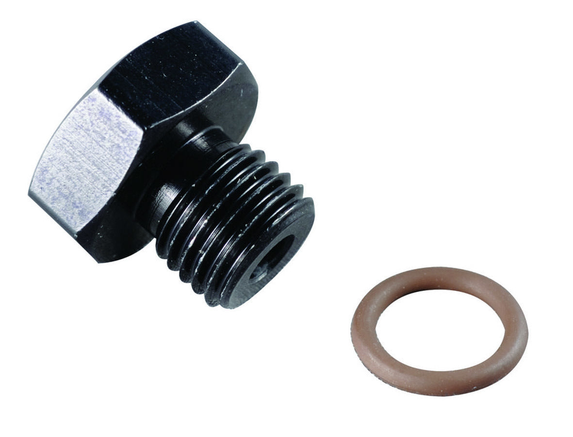 #10 Port Plug 7/8-14 Black - 481410BL