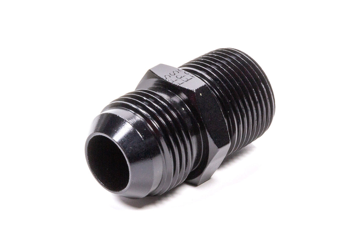 Straight Adapter Fitting #12 x 3/4 MPT Black - 481612BL