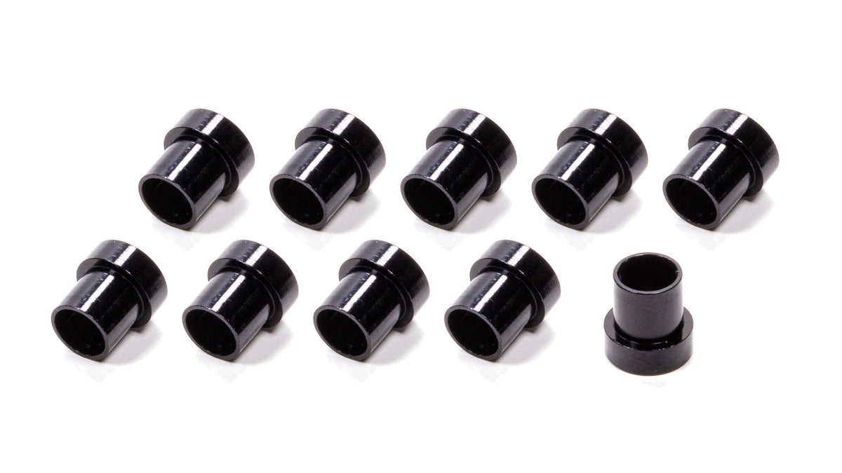 #6 Alum Tube Sleeves (10pk) Black - 481906BL10
