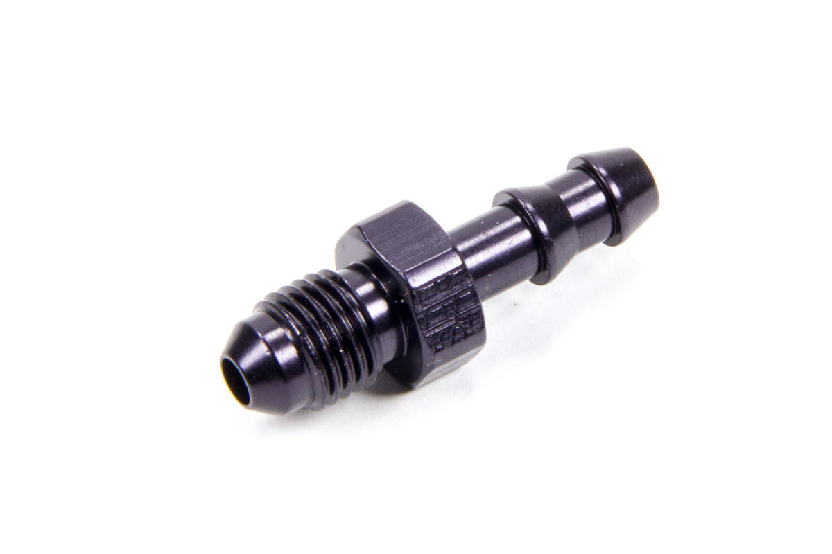 #4 X 1/4 Hose Barb Fitting Black - 484104BL
