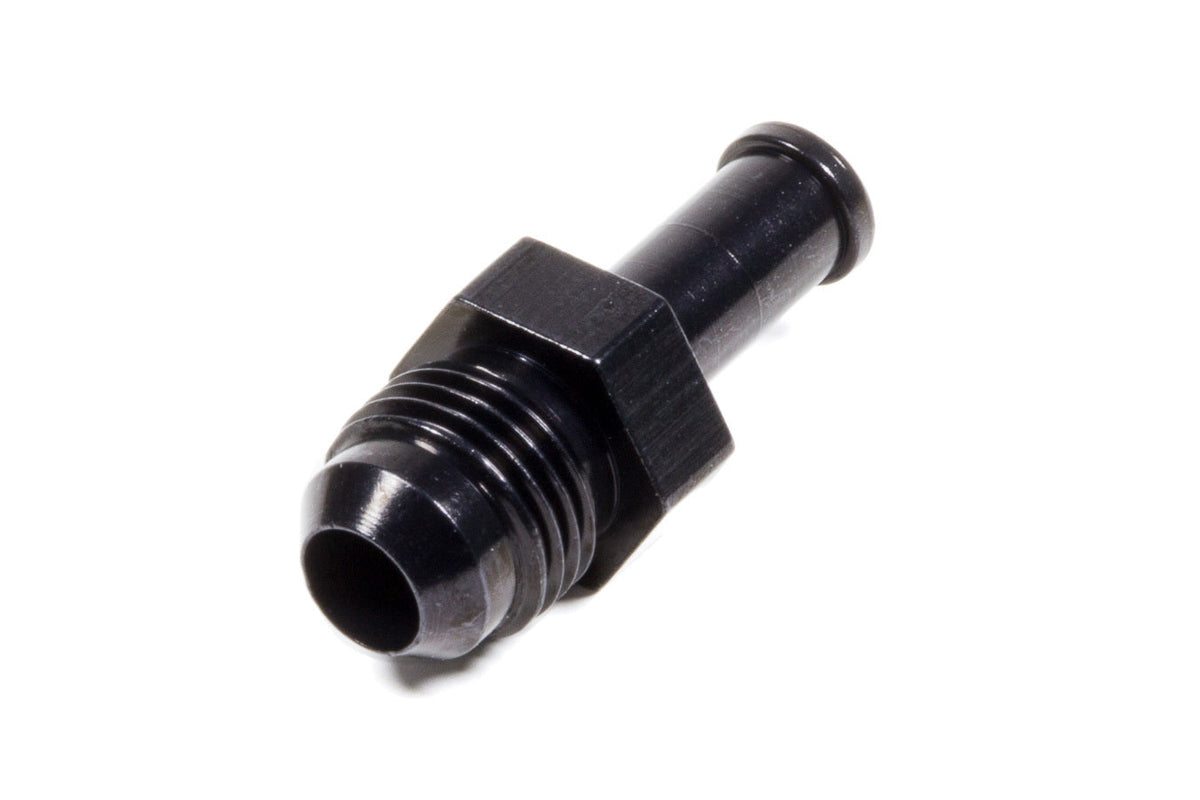 #6 Male x 5/16 Barbed Str. Hose Fitting Black - 484205BL