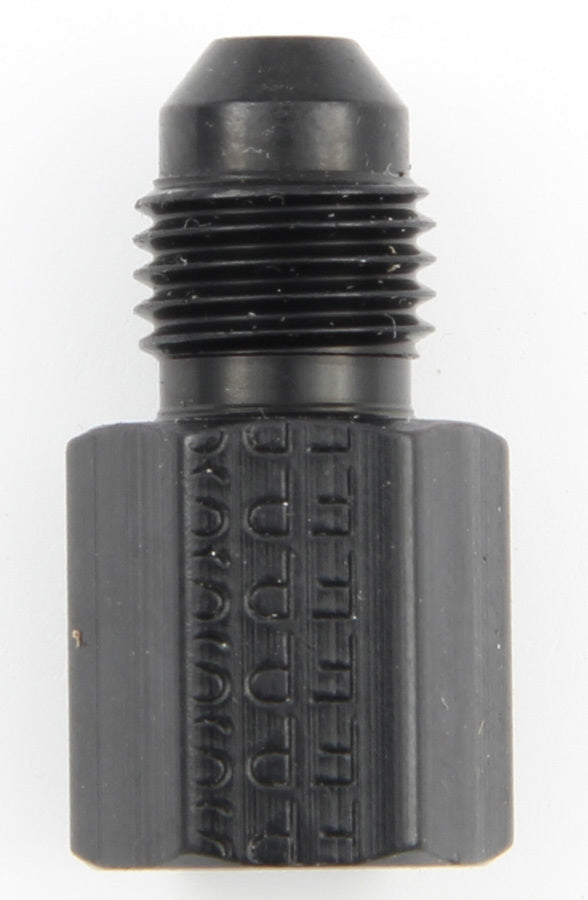 Gauge Adapter Fitting #3 x 1/8 FPT Str Black - 495020BL