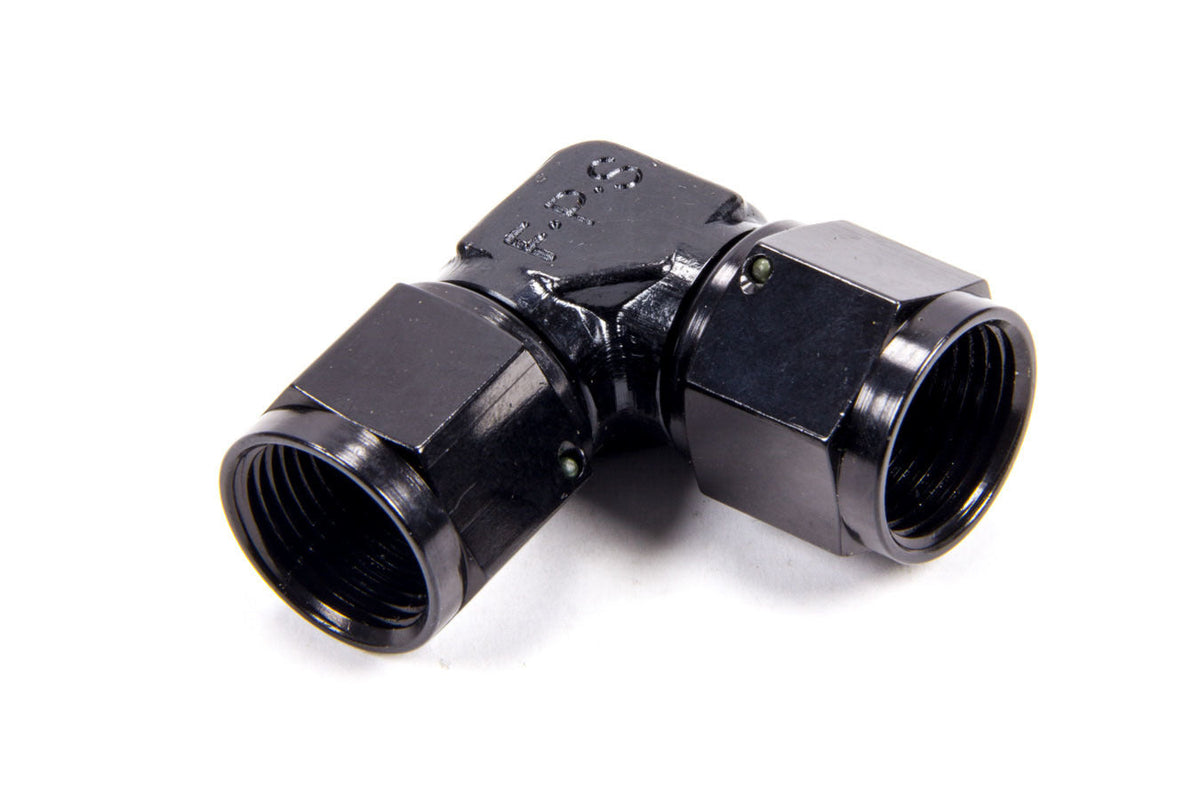 #10 Female 90 Degree Coupler Fitting Black - 496310BL